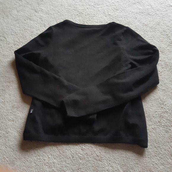 Black button-up cardigan - Picture 2 of 3
